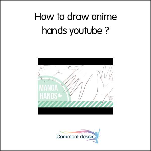 How to draw anime hands youtube